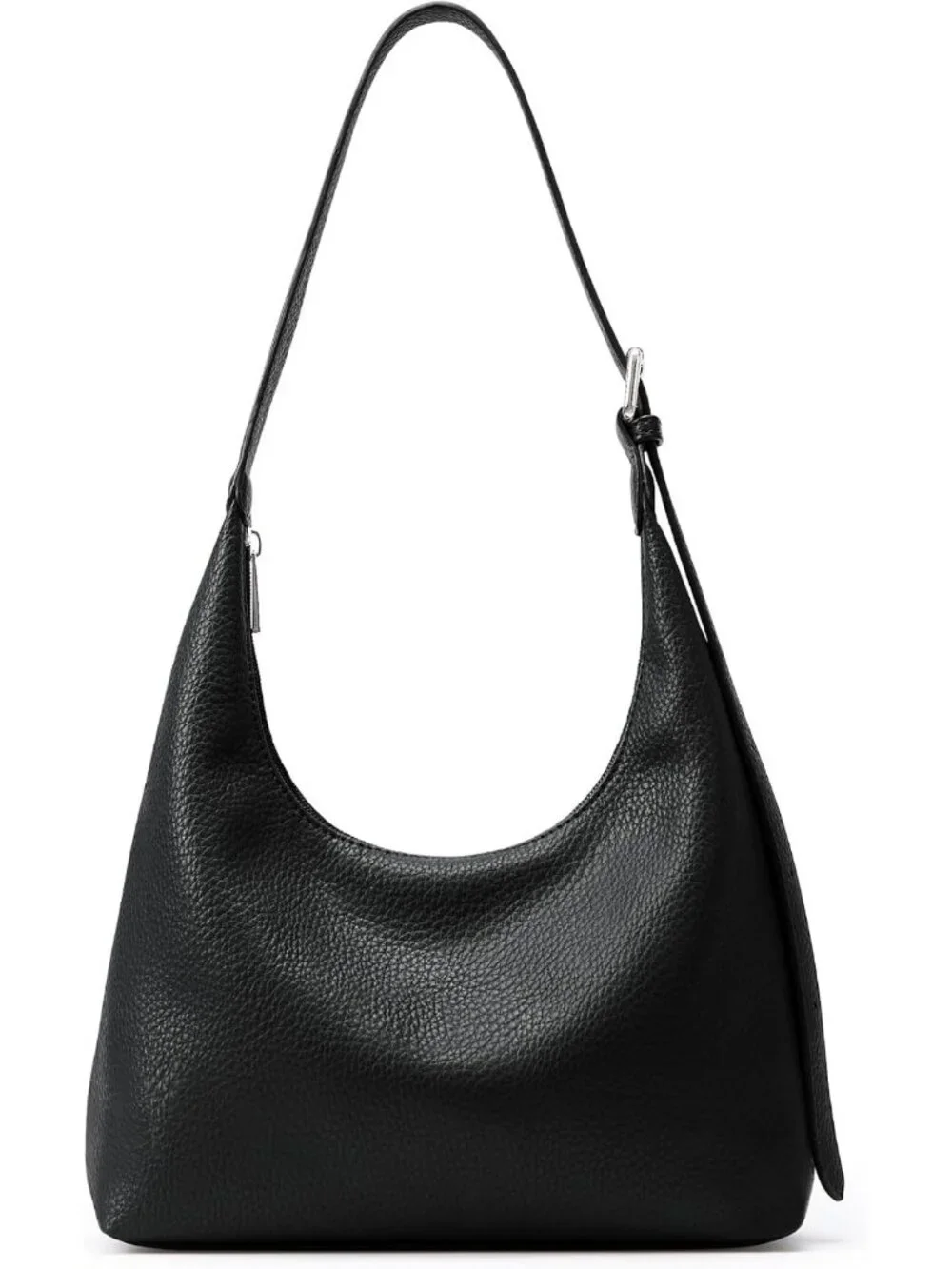 Stylish Crescent Tote Bag for Women | Versatile Hobo Handbag with Zipper Closure